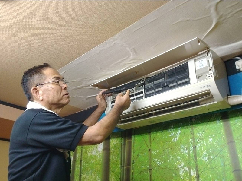 エアコンの点検
